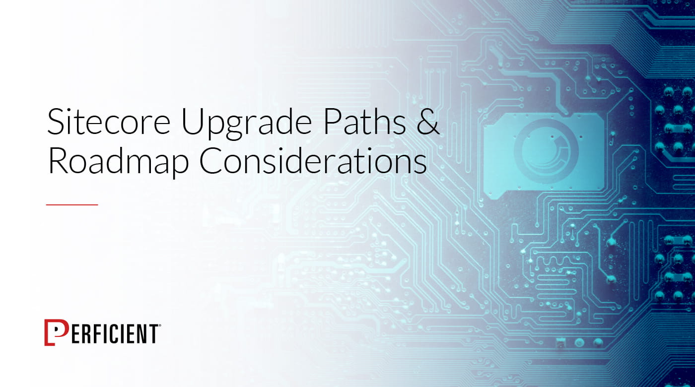 Sitecore Upgrade Paths and Roadmap Considerations, guide cover.