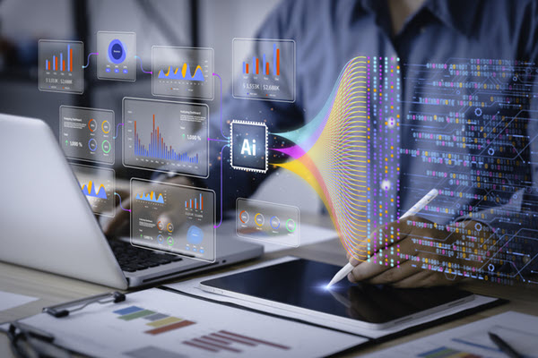 AI art coming out of multiple devices