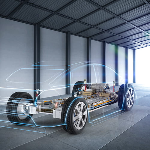 Tech art of building a car