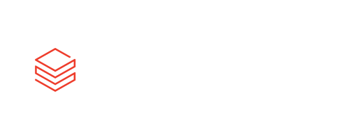 Databricks full color on dark logo