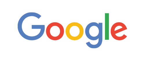Google full color on dark logo.