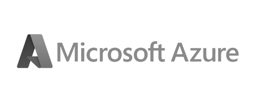 Microsoft Azure Logo, monochrome