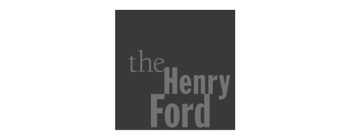 The Henry Ford Logo monochrome