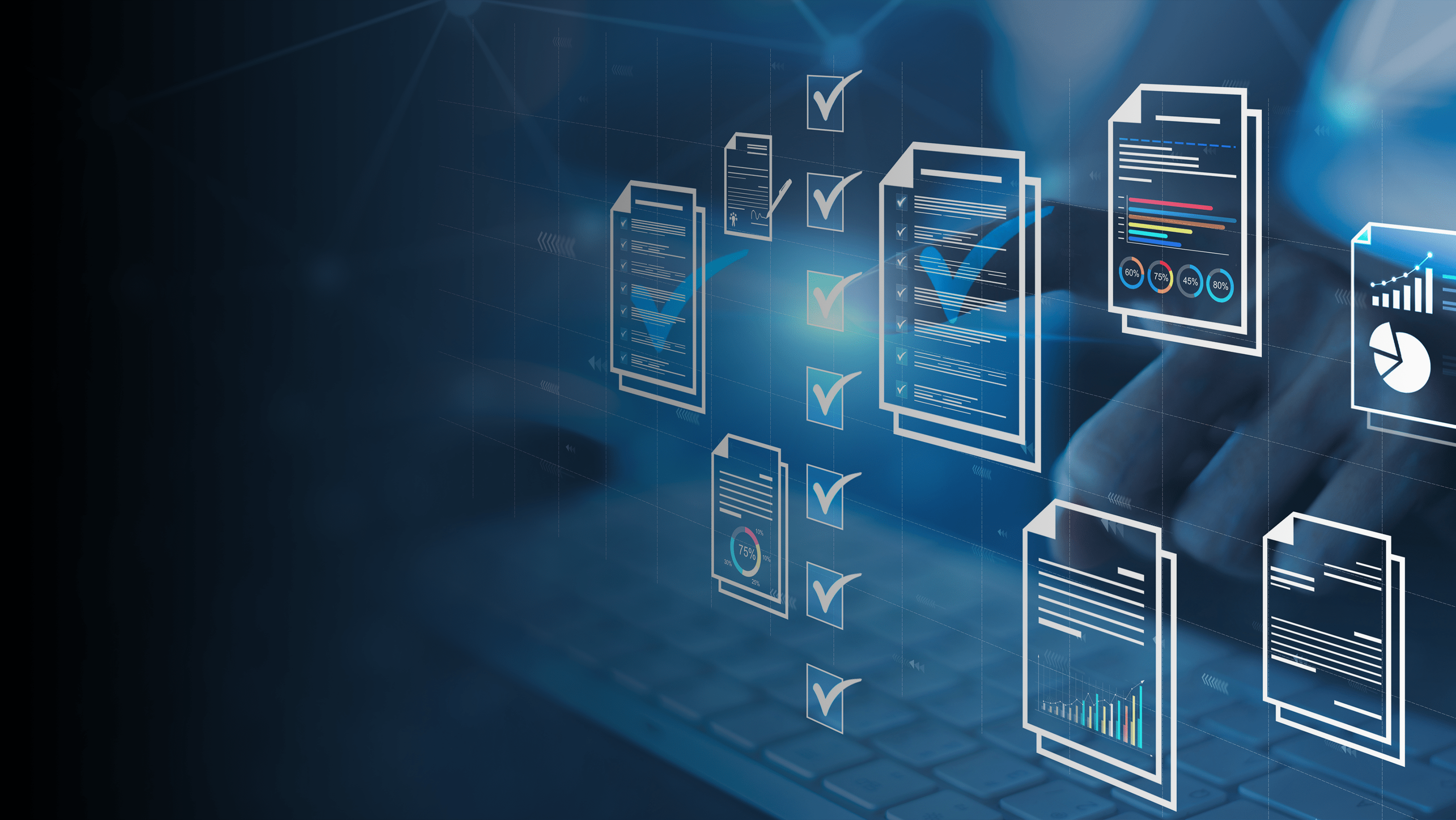 Virtual documents, data, and workflows.