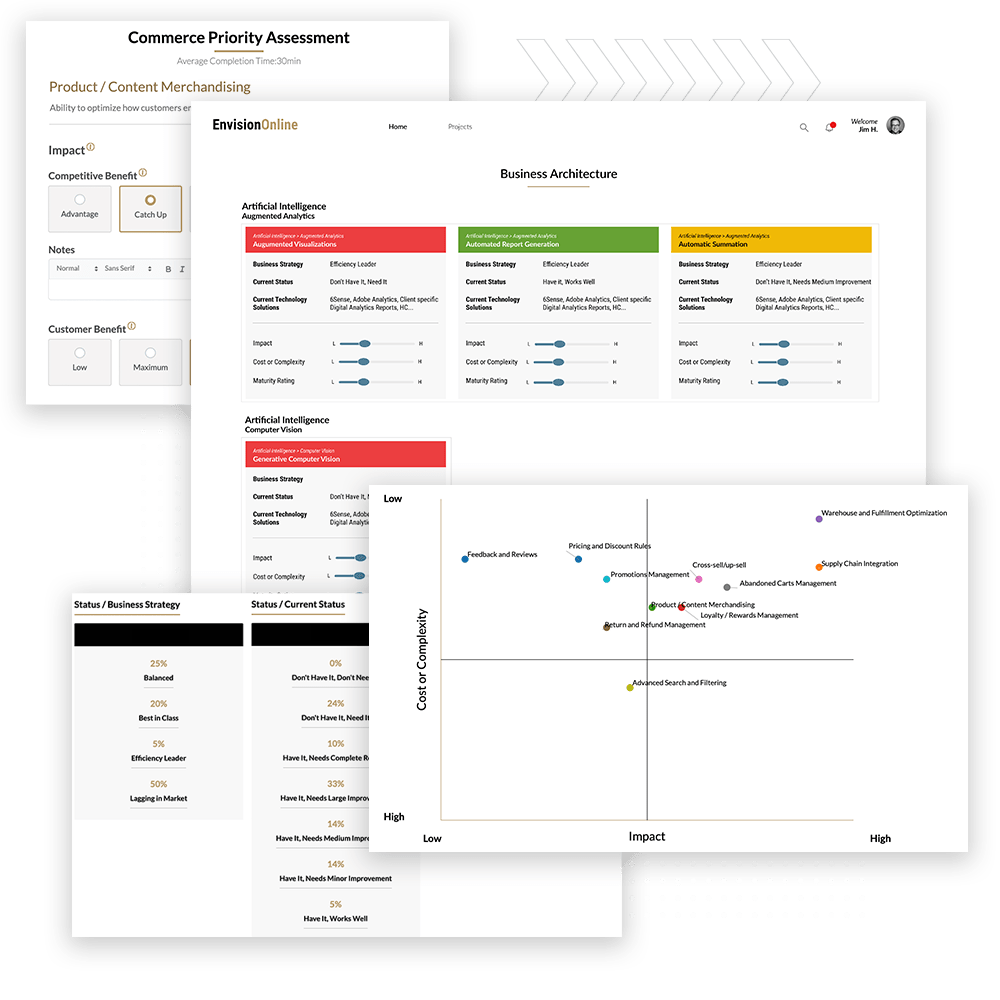 Envision screenshots