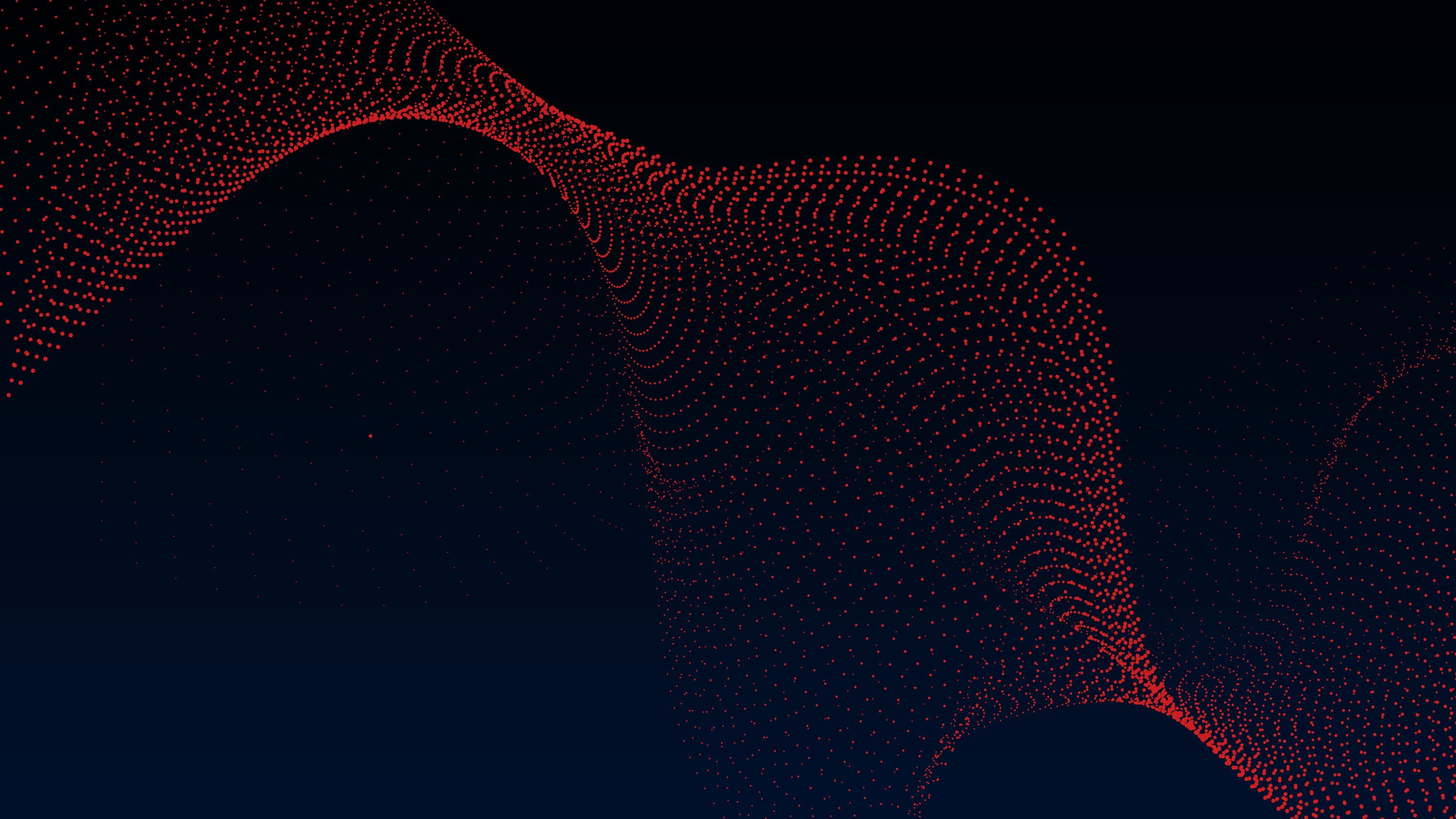 Red dotted waveform.