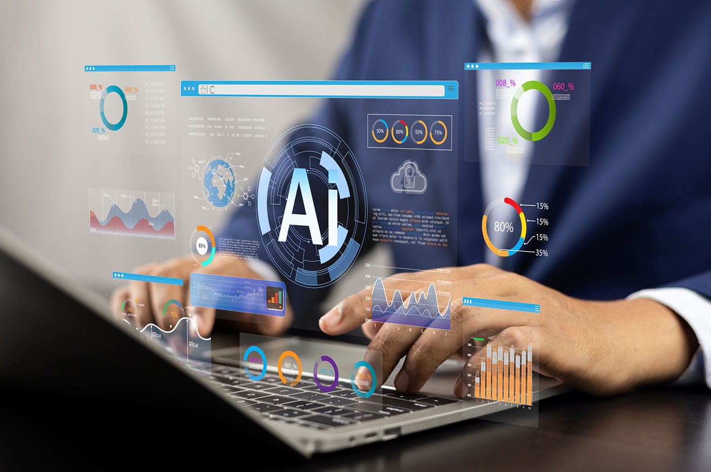 AI-powered dashboards.