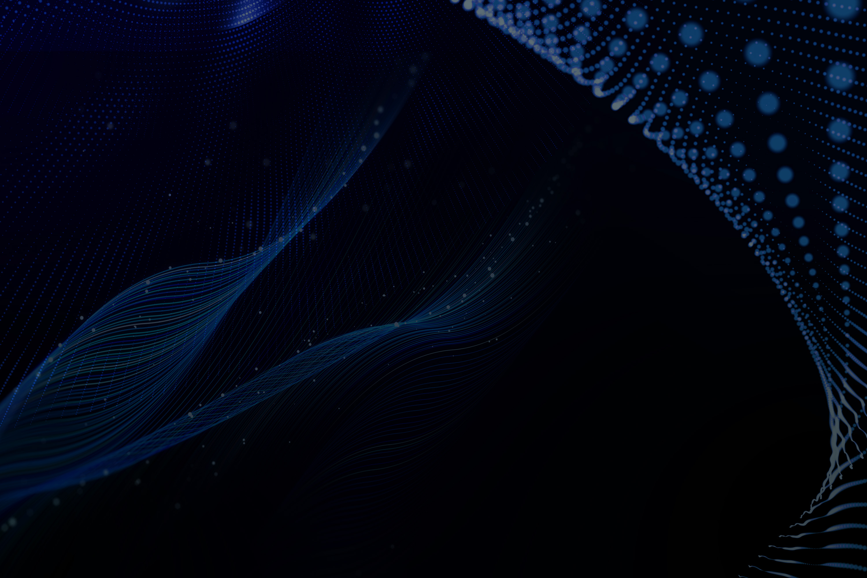 Blue dot tubes and waves